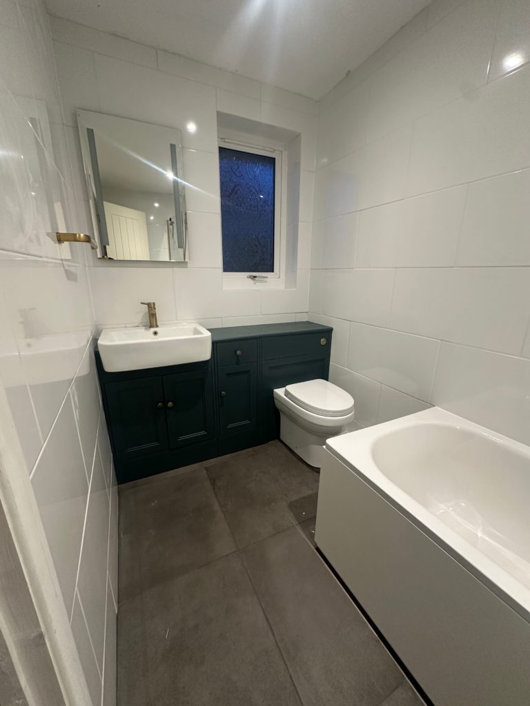 Full Renovations Norwich bathroom refurbishment project
