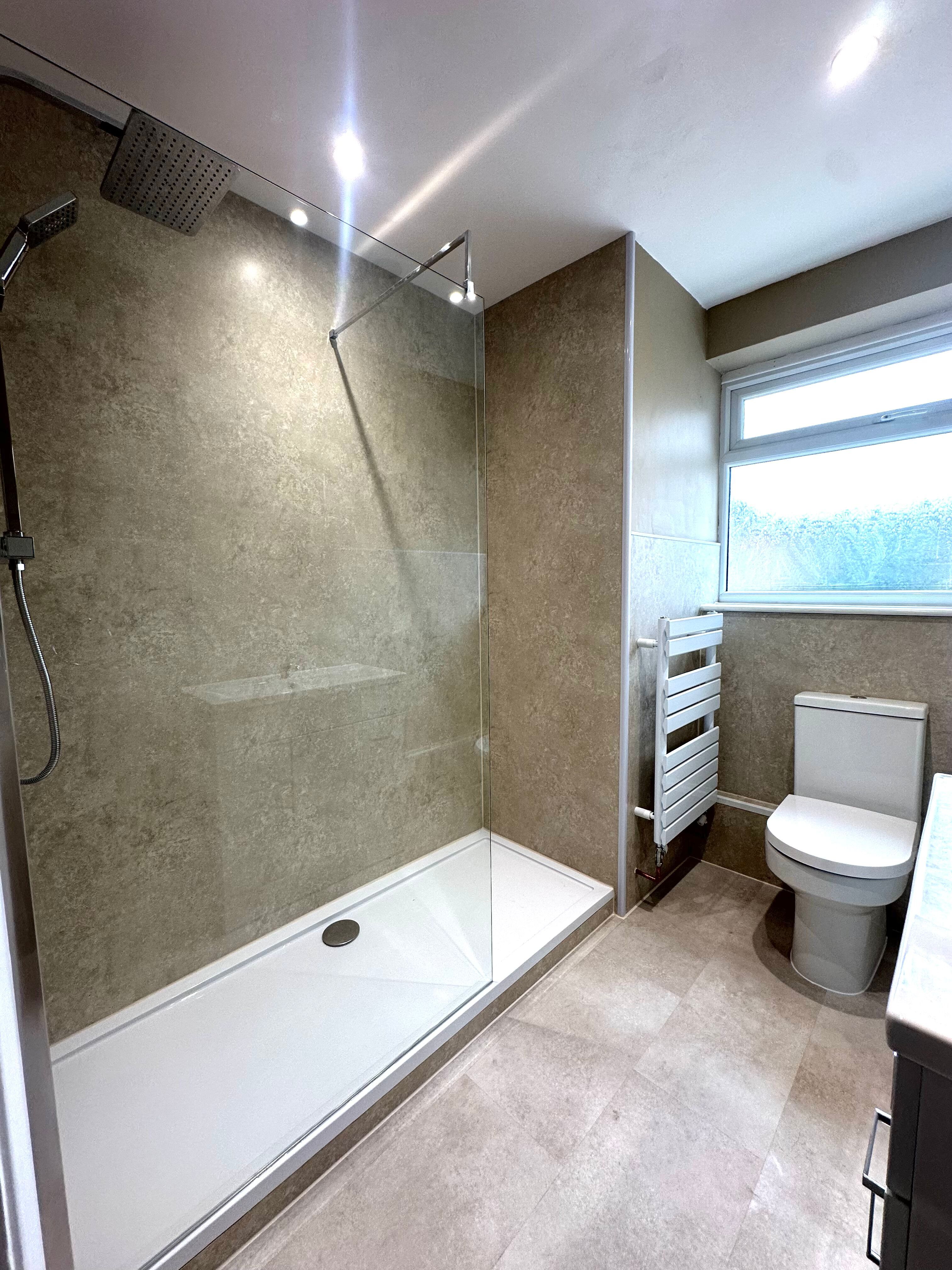 Wet Rooms Norwich installation